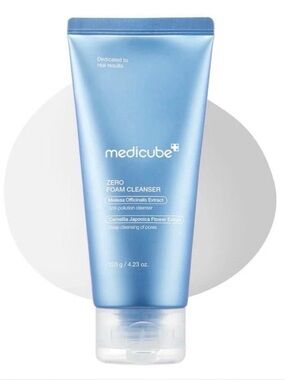 Medicube Zero Foam Cleanser — Blue Deep Foaming Facial Cleanser 4.23oz NIB